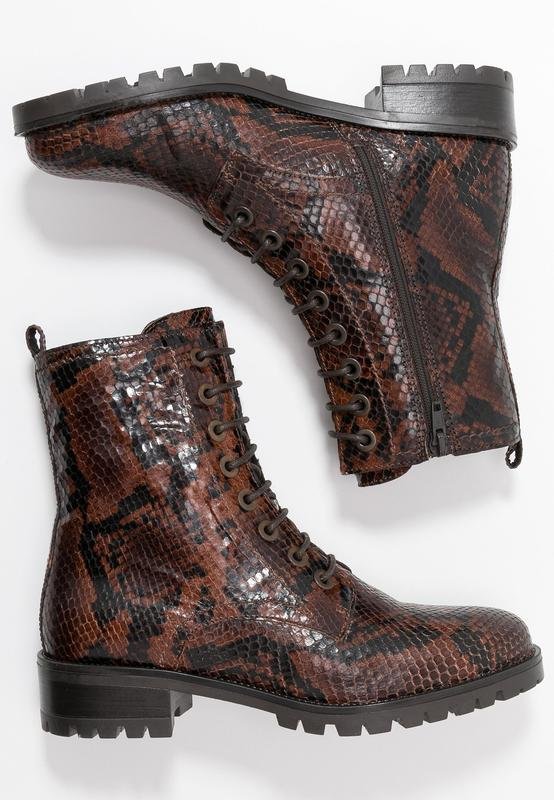 Femme Dune London Bottes Marron Cuir 39