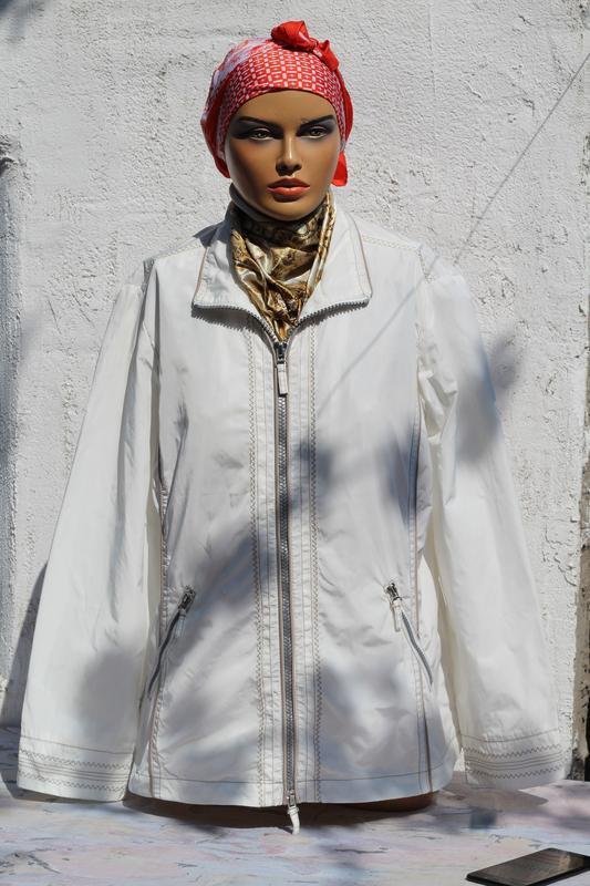 Женский Germano Zama Куртка Белый Полиамид 42 / XL