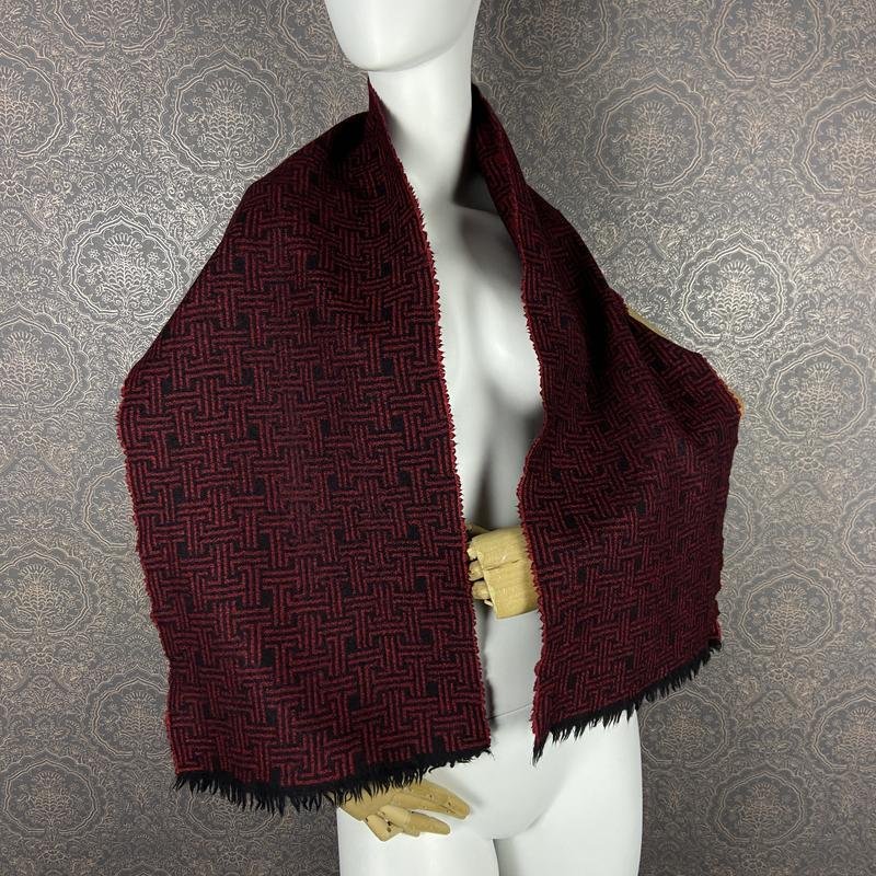 Унисекс Lanvin Шарф Красный Шерсть