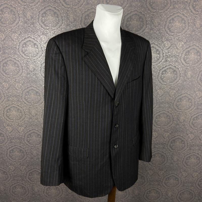 Homme Corneliani Blazer Marron Laine 44 / XXL / 52