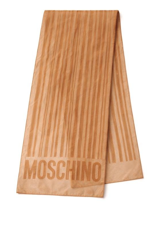 Femme Moschino Écharpe Orange Viscose