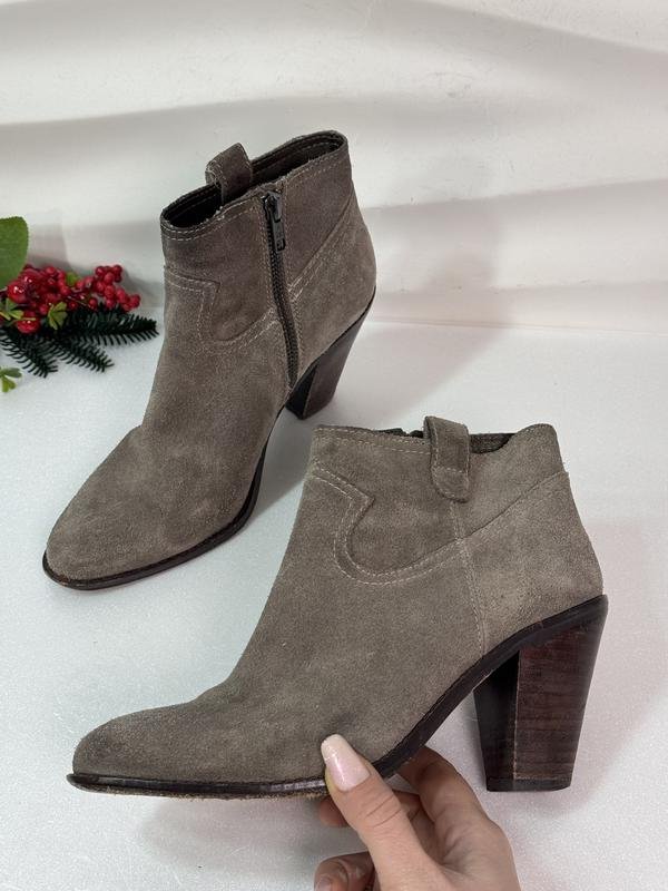 Femme Ash Bottines Marron Suède 37