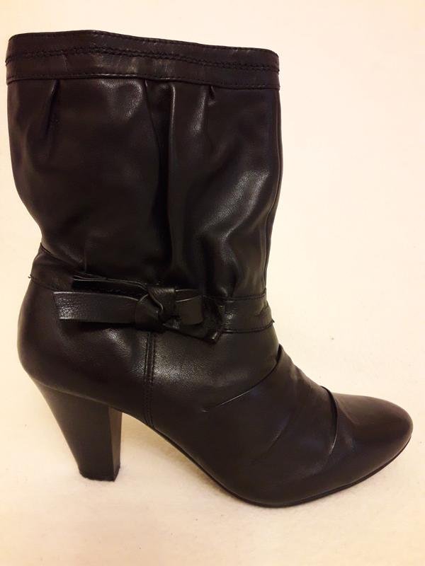 Damen Zanon & Zago Stiefel Schwarz Leder 39