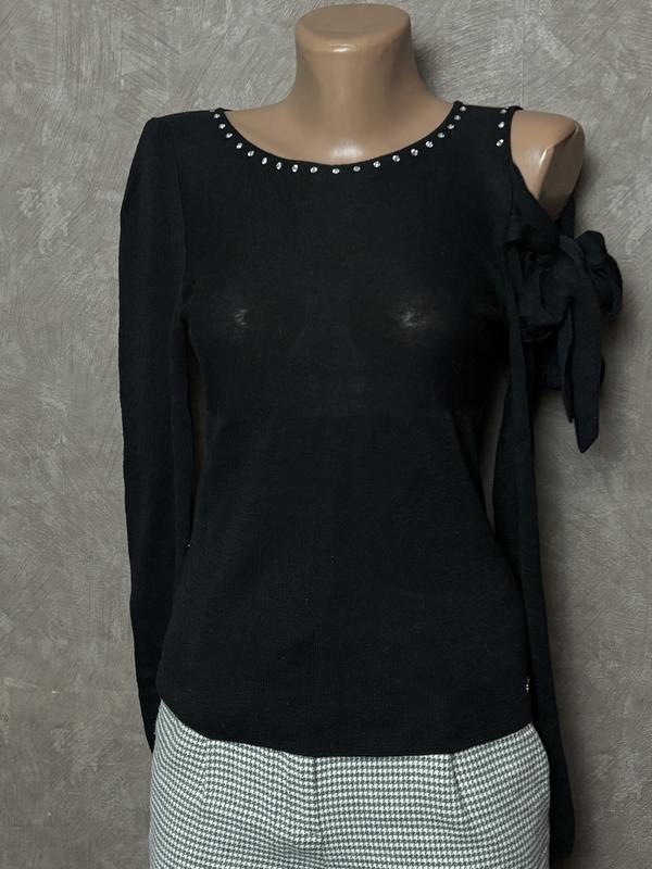 Donna Sonia Rykiel Maglione Nero 36 / S / 44