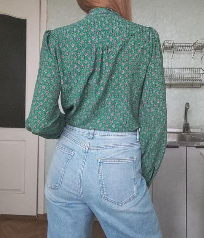 Donna Carolina Belle Camicia Verde Elastan 36 / S