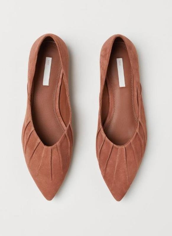 Damen H&M Absätze Braun Wildleder 40