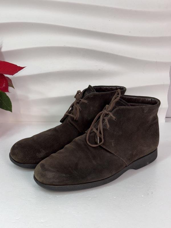 Мужские Tod's Ботинки Коричневые Замша 43