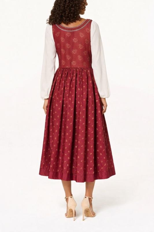 Женский Sportalm Платье Красный Хлопок 42 / XL /