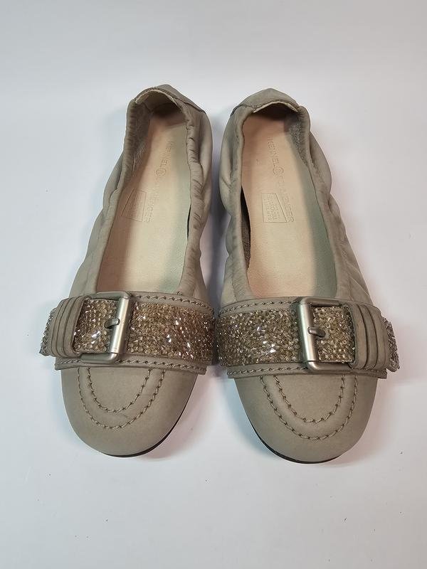 Donna Kennel & Schmenger Tacchi Grigio Pelle 36