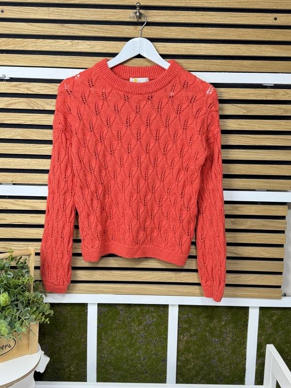 Donna Boden Maglione Corallo Lana 36 / S / 44
