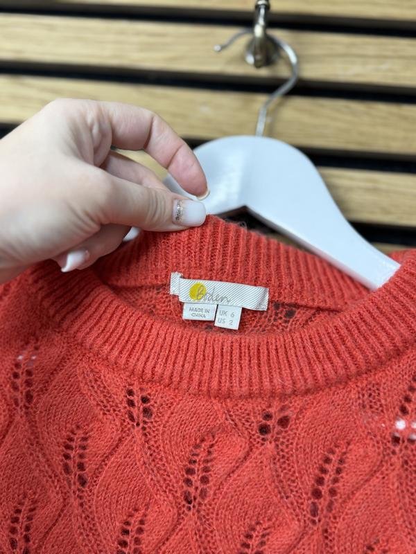 Donna Boden Maglione Corallo Lana 36 / S / 44