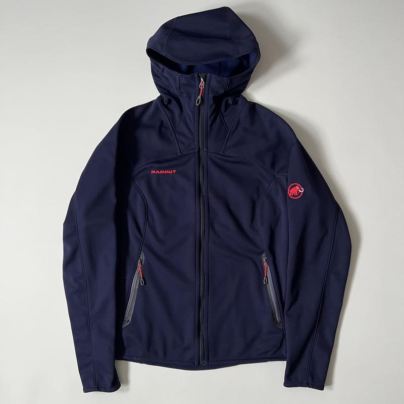 Damen Mammut Jacke Marineblau Softshell 40 / L /