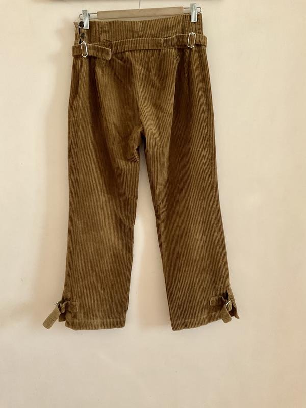 Donna Sonia Rykiel Pantaloni Beige Velluto 36 / S