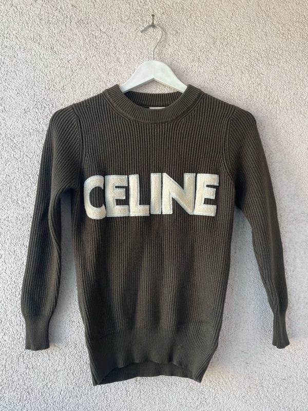 Женский Celine Свитер Хаки 38 / M / 46