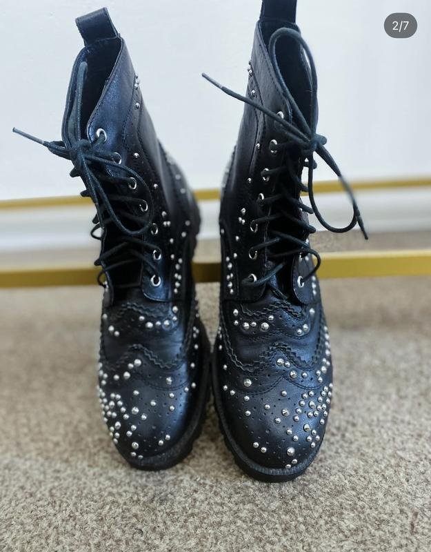 Женские Yohji Yamamoto Ботинки Чёрный 37.5