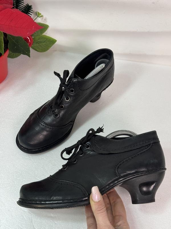 Femme Rieker Bottines Noire Cuir 37