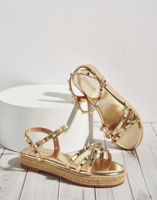 Donna Shein Sandali Oro 38