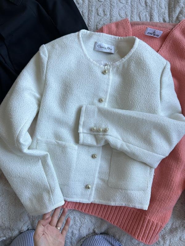 Женский Christian Dior Жакет Разноцветный 36 / S /