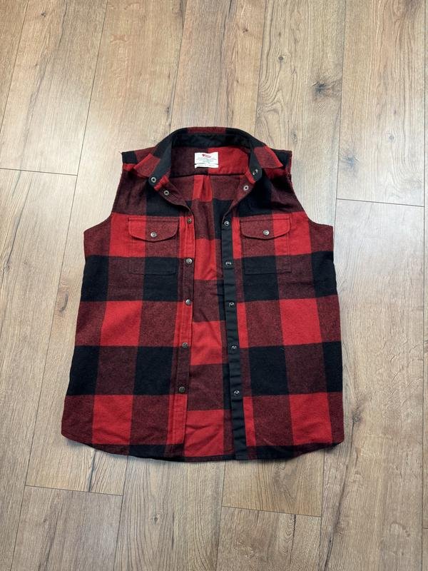 Damen Fjällräven Weste Schwarz Wolle 36 / S / 44