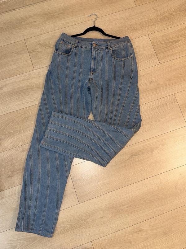 Femme Mugler Jeans Bleu Marine 30 / L