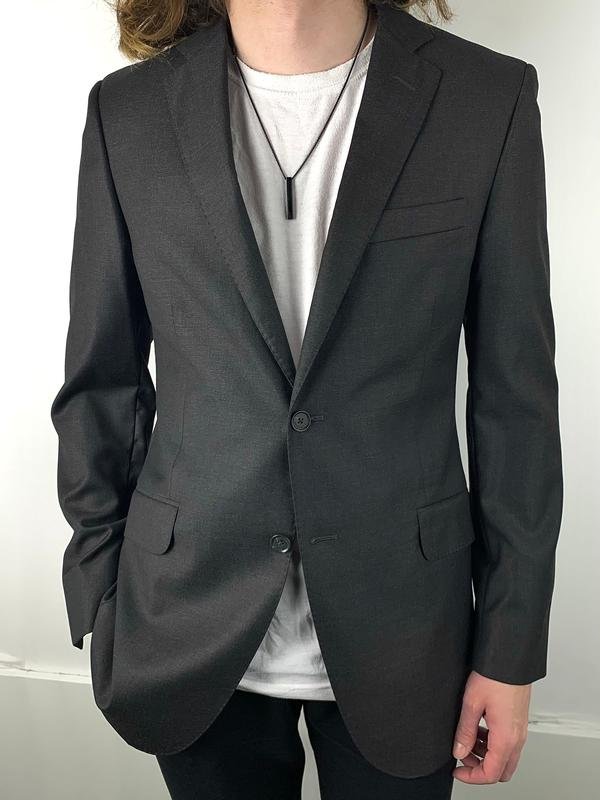 Men Hackett Blazer Grey Wool 40 /L / 48