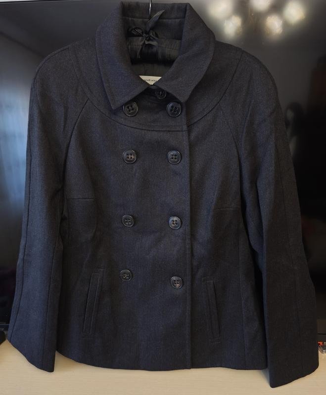 Damen Rene Lezard Blazer Schwarz Wolle L