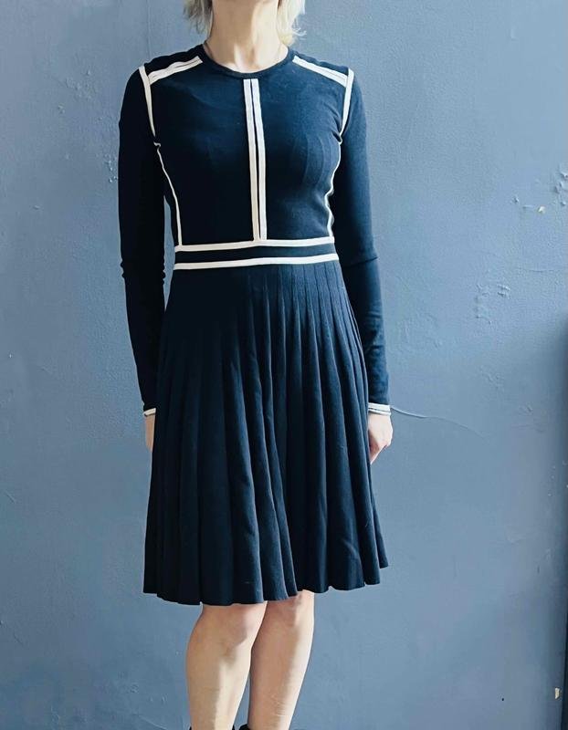Donna Marc Jacobs Abito Blu Navy Cotone 34 / XS /