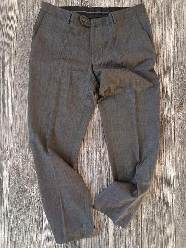 Мужские Carl Gross Брюки Серый Вискоза 54