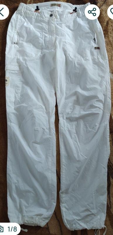 Women Napapijri Trousers White 38 / M / 46