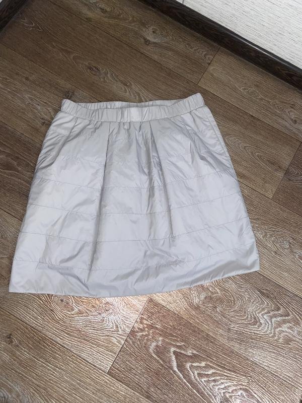 Женская Peserico Юбка Серый Вискоза 40