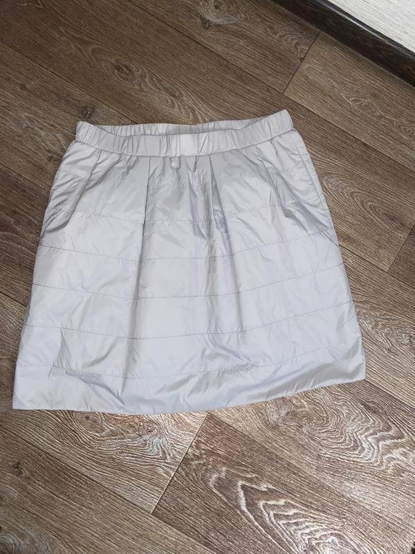 Женская Peserico Юбка Серый Вискоза 40