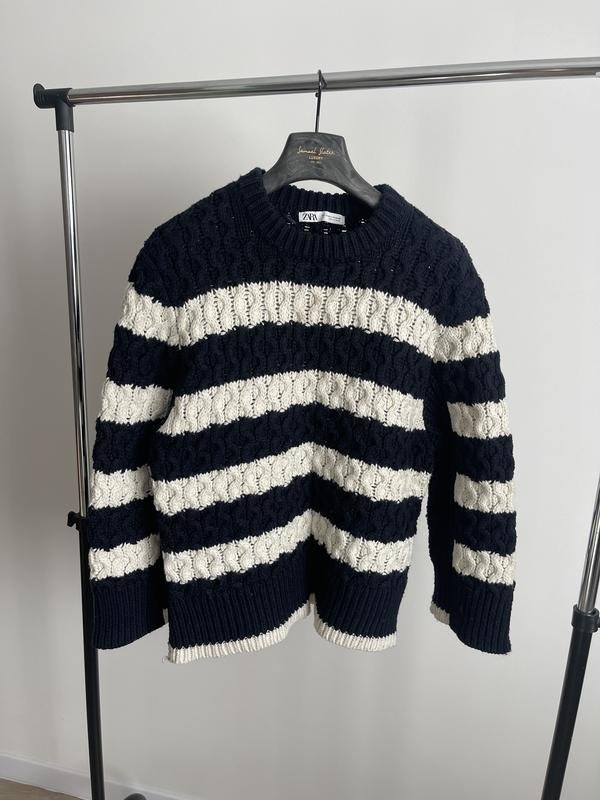 Women ZARA Sweater White 34 / XS / 42