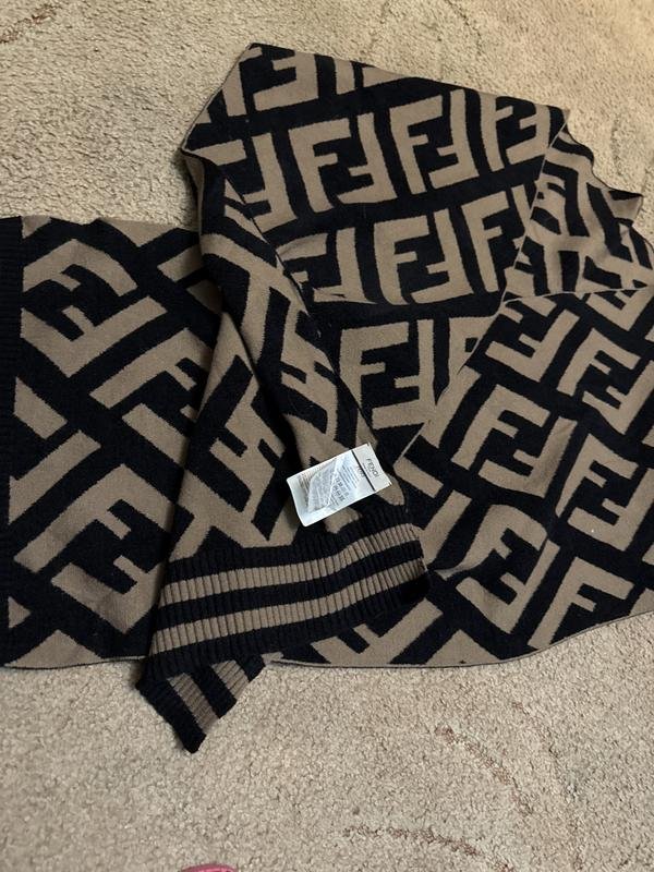 Écharpe Fendi Marron
