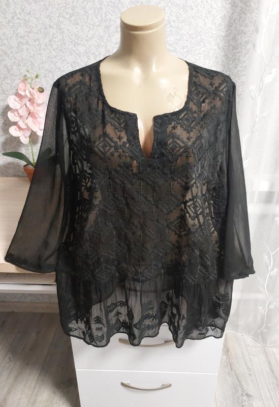 Femme Nine Chemisier Noir Polyester 44 / XXL / 52