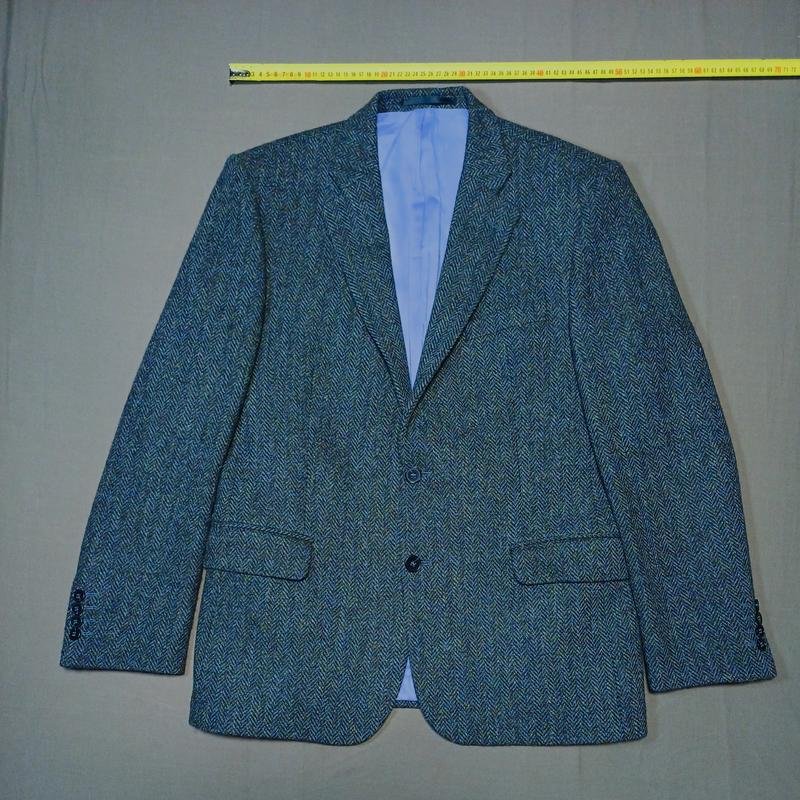 Uomo Paul Costelloe Blazer Grigio Lana 36 / S / 44
