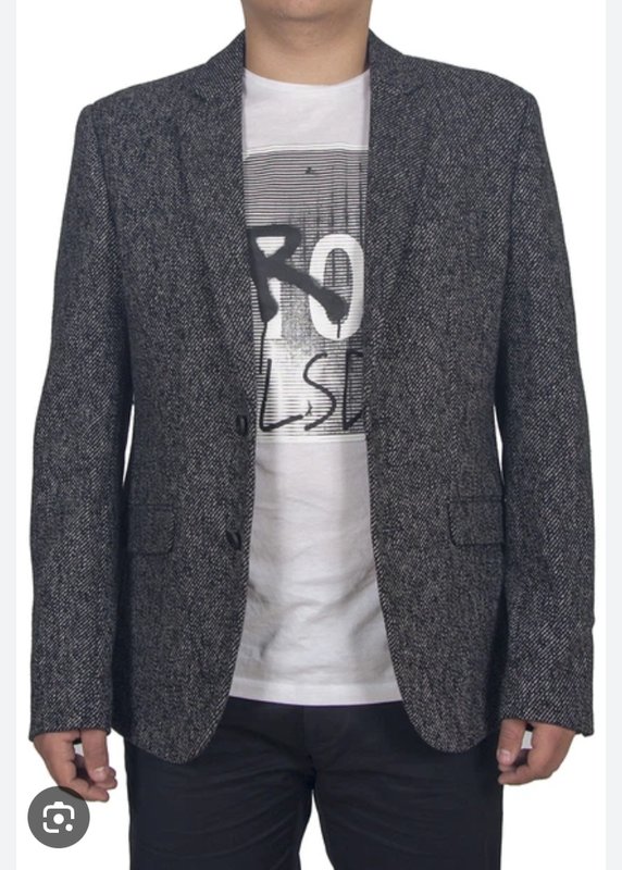 Мужской Cinque Пиджак Серый 38 / M / 46