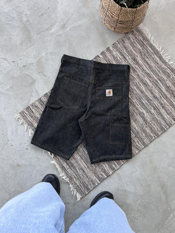 Women Carhartt Shorts Black Cotton 38 / M / 46