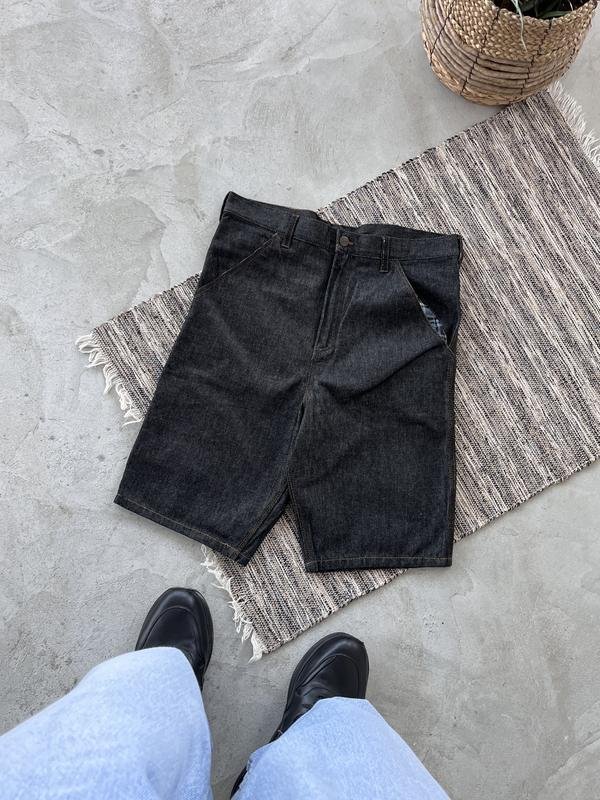 Women Carhartt Shorts Black Cotton 38 / M / 46