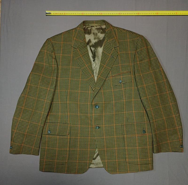 Uomo Dunn & Co Blazer Grigio Lana 50