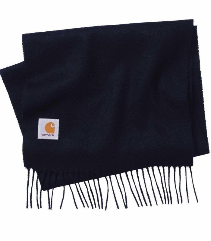 Унисекс Carhartt Шарф Тёмно-синий Шерсть