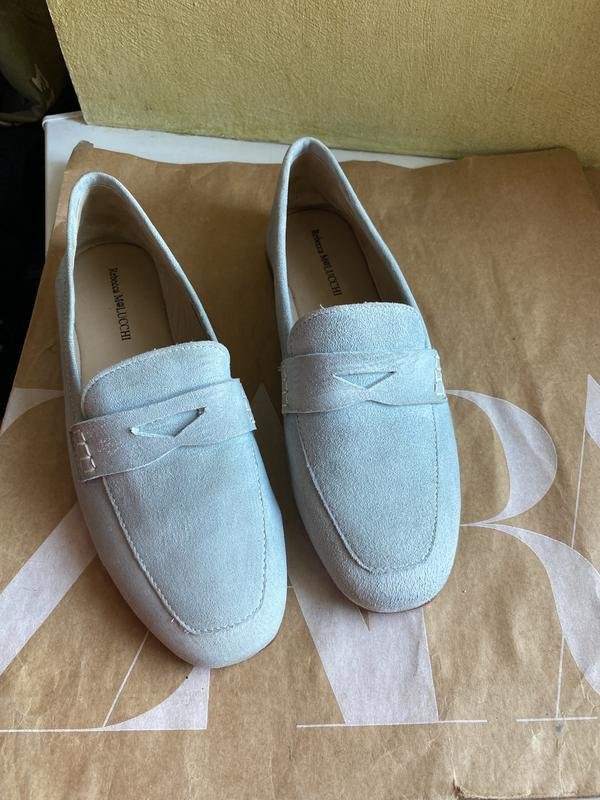 Donna Vero Cuoio Mocassini Turchese 38