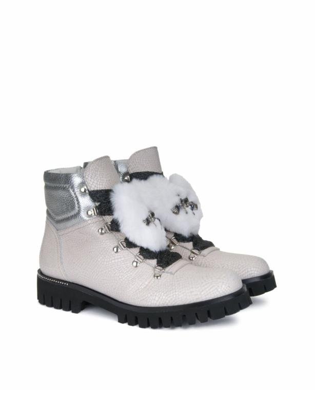 Femme Marzetti Bottes Blanches Cuir 38.5