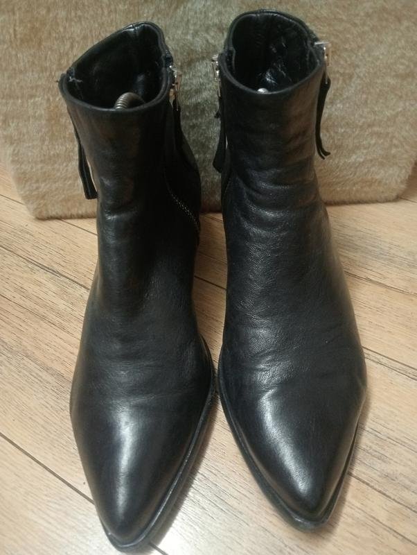 Femme Halmanera Bottines Noir Cuir 36.5