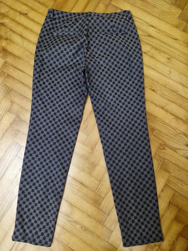 Женские Peserico Брюки Тёмно-синий Хлопок 38