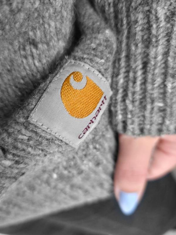 Women Carhartt Sweater Black Wool 38 / M / 46