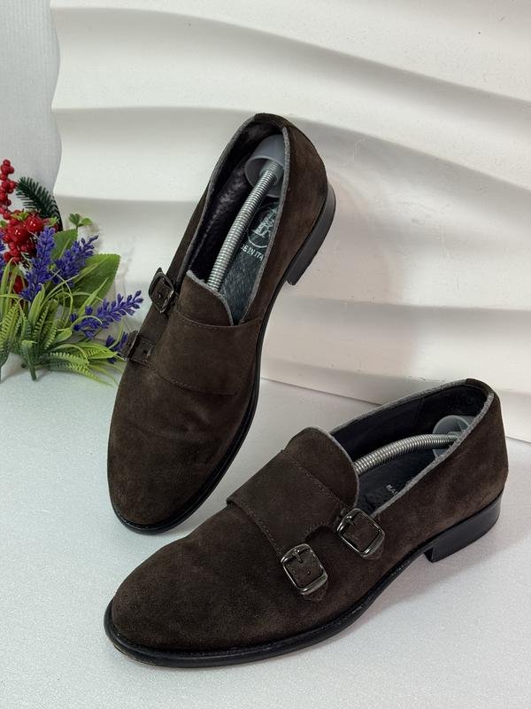 Men Vero Cuoio Heels Brown Suede 40
