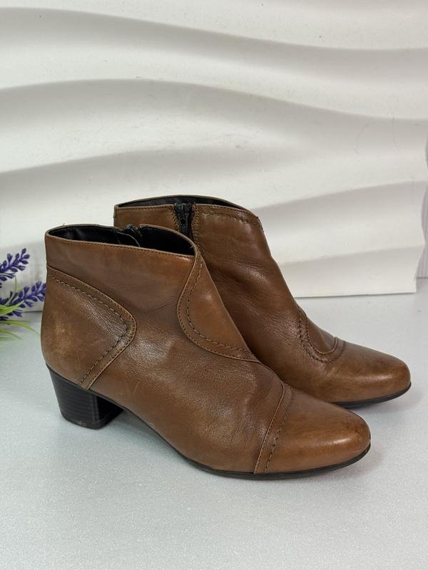 Damen 5th Avenue Stiefeletten Braun Leder 37