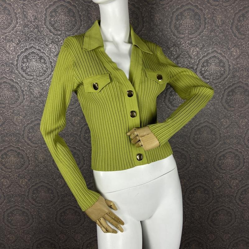 Femme Sandro Paris Pull Vert Viscose 36