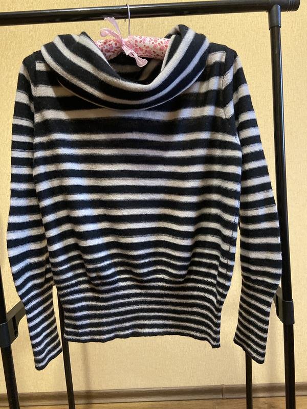Donna Sonia Rykiel Maglione Nero Lana 42 / XL / 50