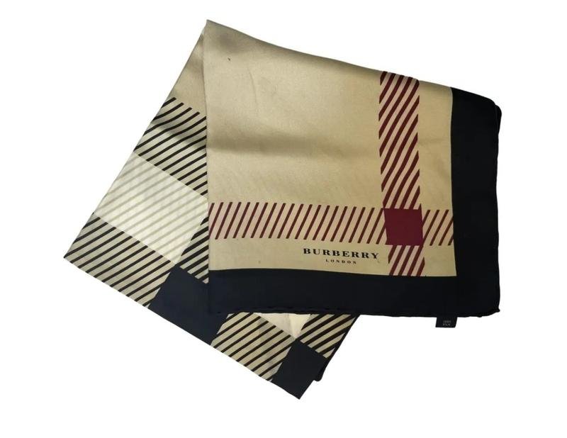 Женский Burberry Шарф Разноцветный Шелк